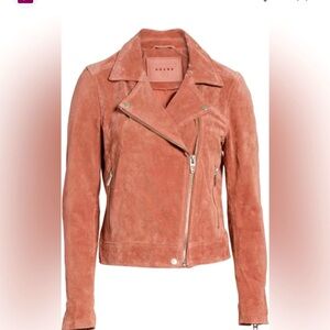 Blank NYC suede moto jacket